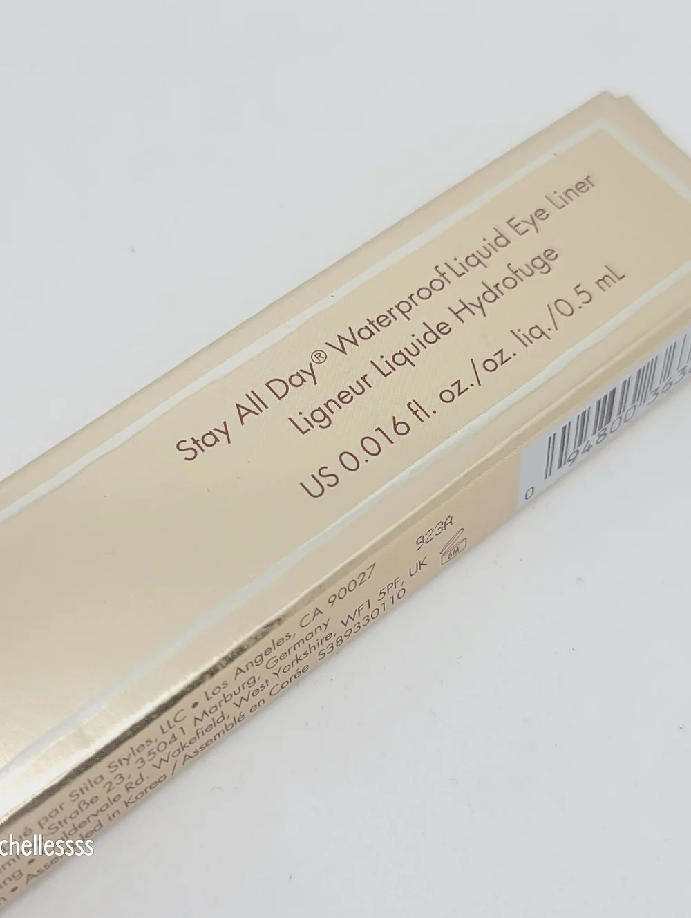 Marine Stila All Day Waterproof Liquid Eyeliner Full Size Brand New In Box